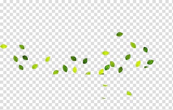 , Hand-painted floating leaves of material transparent background PNG clipart