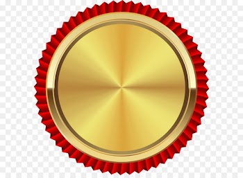 Hand painted Golden Circle card 