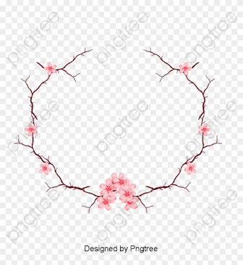 Hand Painted Rose Flower Vine Png Clipart - Rose Flowers Png