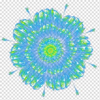 Hand-painted special effects flowers deduction transparent background PNG clipart