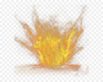 Hand-painted splash of explosives particles png 