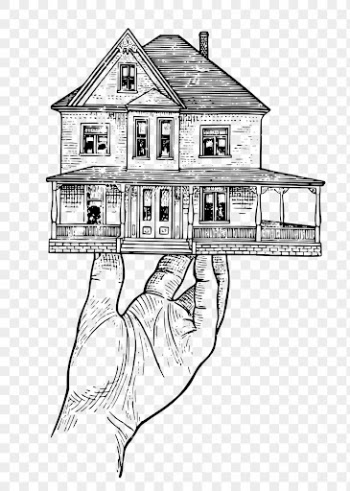 Hand png holding house model | Free PNG Illustration - rawpixel
