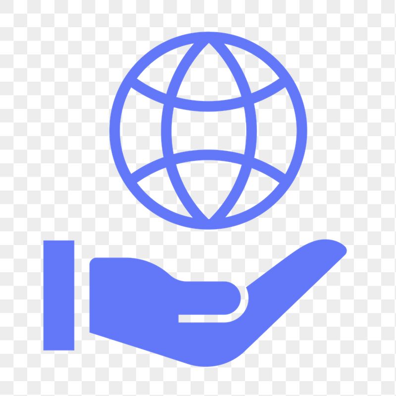 Hand png presenting globe icon | Free Icons - rawpixel