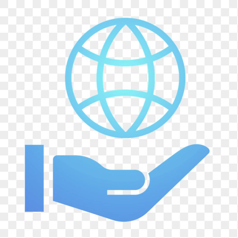 Hand png presenting globe icon | Free Icons - rawpixel