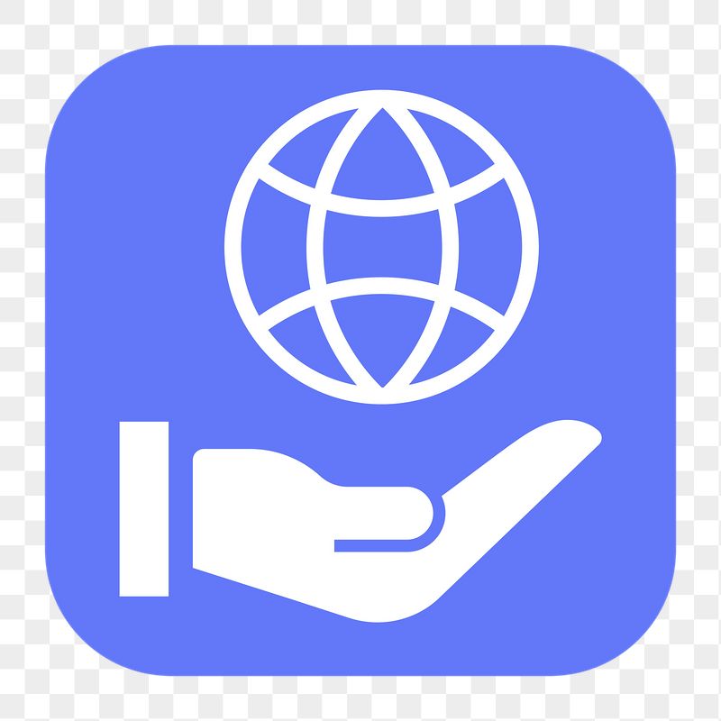 Hand png presenting globe sticker, | Free Icons - rawpixel