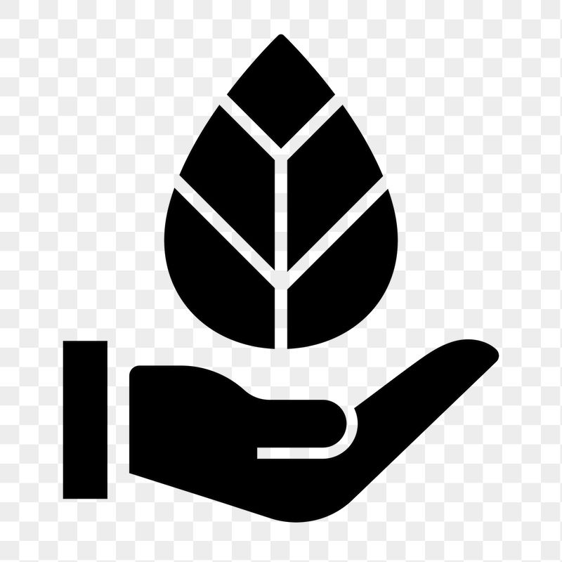 Hand png presenting leaf icon | Free Icons - rawpixel