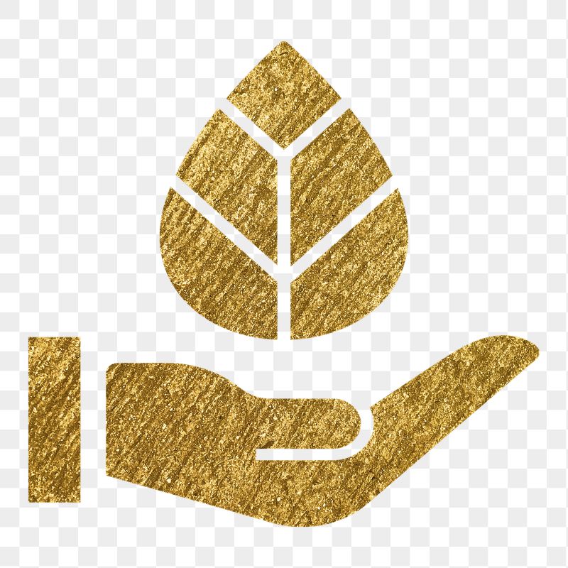 Hand png presenting leaf icon | Free Icons - rawpixel