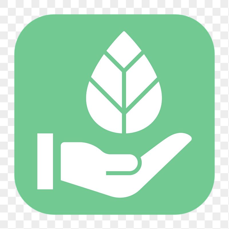 Hand png presenting leaf sticker, | Free Icons - rawpixel