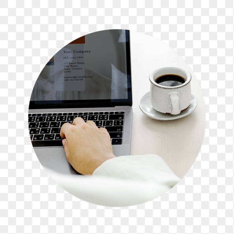 Hand png typing on laptop | Free PNG - rawpixel
