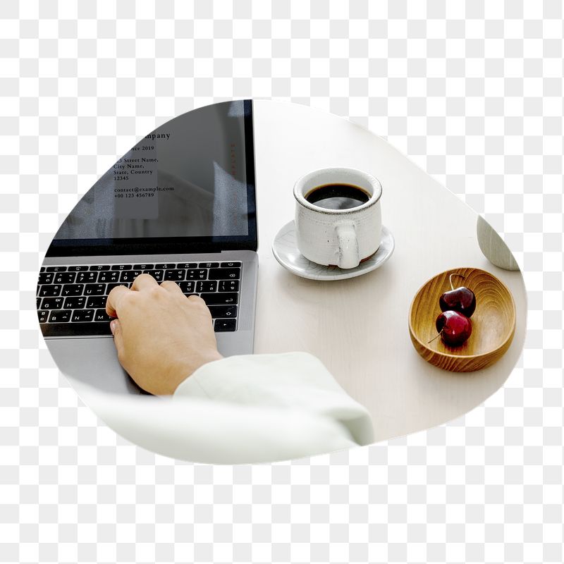 Hand png typing on laptop | Free PNG - rawpixel