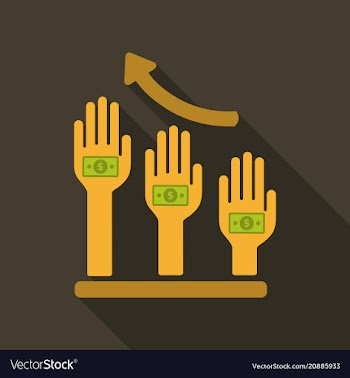 Hand poses counting giving taking squeezing and vector image