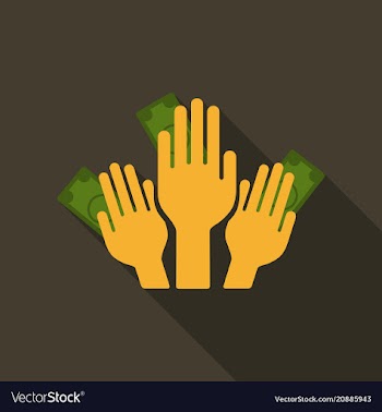 Hand poses counting giving taking squeezing and vector image