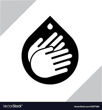 hand sanitizer icon design antibacterial concept