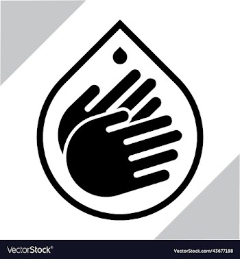 hand sanitizer icon design antibacterial concept