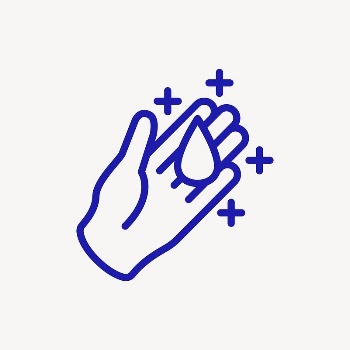 Hand sanitizing icon, healthcare graphic | Free Icons - rawpixel