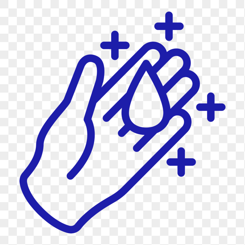 Hand sanitizing icon png sticker, | Free Icons - rawpixel
