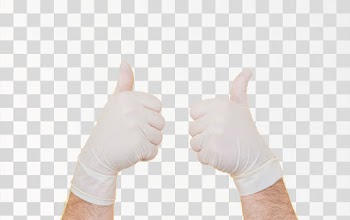 Hand sign thumbs up PNG transparent, no background