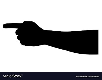  					Hand silhouette vector image														