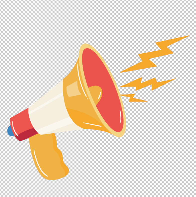 hand speaker - png