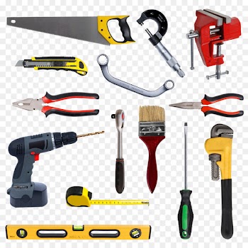 Hand tool Toolbox Carpenter - Repair tools vector material 
