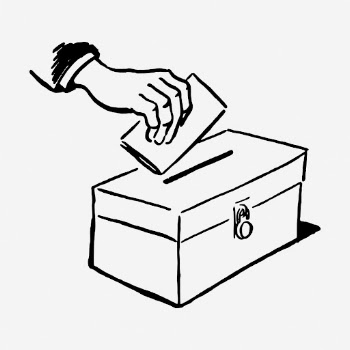 Hand voting clipart, election vintage | Free Vector - rawpixel