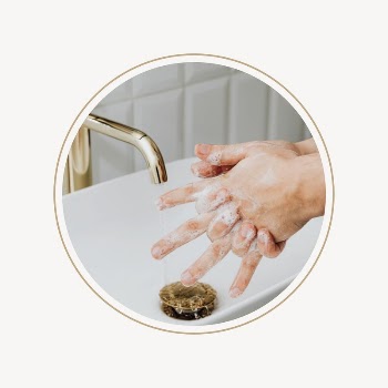 Hand washing badge, Covid-19 prevention | Free Vector - rawpixel