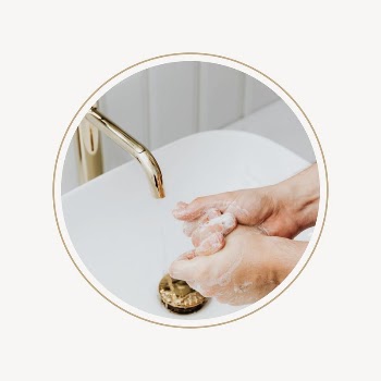 Hand washing badge, Covid-19 prevention | Free Vector - rawpixel