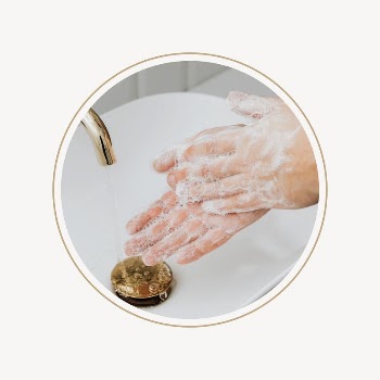 Hand washing badge, Covid-19 prevention | Free Vector - rawpixel