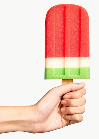 Hand with an ice pop in summertime design element | Free  transparent png - 2299001