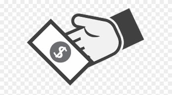 Hand With Money Icon - Hand With Money Icon