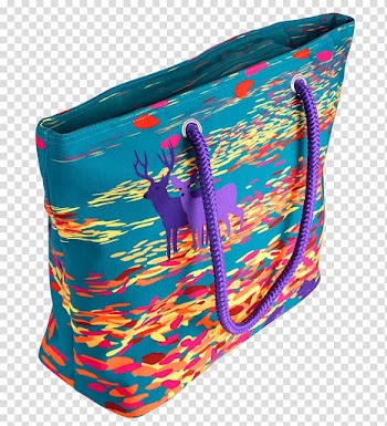 Handbag Pylones Shopping Bags & Trolleys, Yellow Purple Shopping Bag Material transparent background PNG clipart
