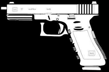 Handgun Silhouette Clipart - Clip Art Library