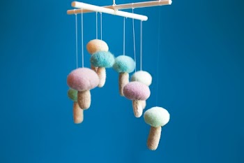 Handmade Baby Nursery Mobile