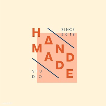 Handmade crafts logo badge design | Free stock vector - 464078