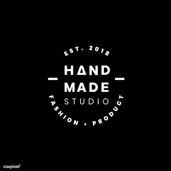 Handmade crafts logo badge design | Free stock vector - 464082
