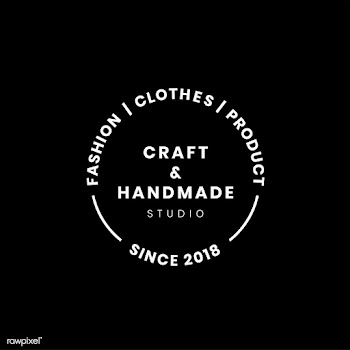 Handmade crafts logo badge design | Free stock vector - 464092