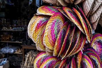 Handmade rattan goods at a local | Free Photo - rawpixel