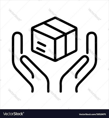 hands and box icon
