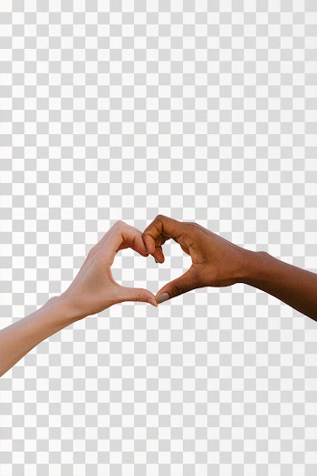 Hands Forming a Heart Shape, PNG format. Author @shvetsa / pexels
