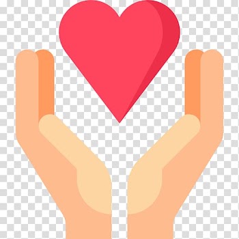 Hands holding heart , Computer Icons Encapsulated PostScript, charity Icon transparent background PNG clipart