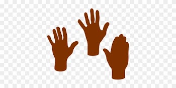 Hands, Silhouette, People, Voting - Hand Clip Art