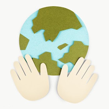 Hands supporting the planet earth during coronavirus pandemic paper cr.. | Free  transparent png - 2304747