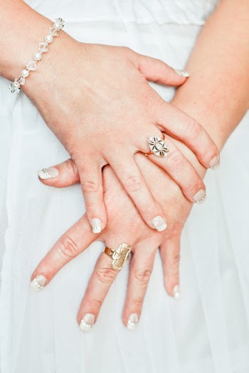 Hands with rings
