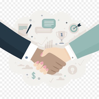 Handshake Businessperson - Business people shaking hands and arms icon vector 