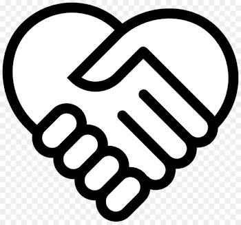 Handshake Hand heart Symbol - shake 