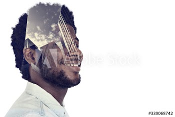 Handsome black man
