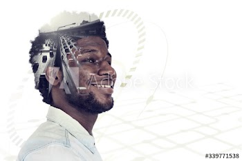 Handsome black man