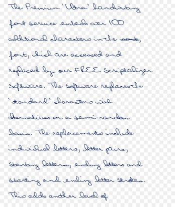 Handwriting Cursive Document Calligraphy Font - hand writing 