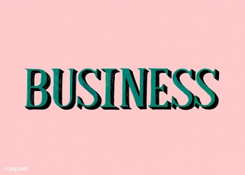 Handwritten style of Business typography | Free stock vector - 454258