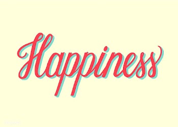Handwritten style of Happiness typography | Free stock vector - 454225